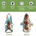thumbnail image 4 of Yiaed Cute Angel Winged Dog Print Dog Hoodie Security Pet Dog Costume Pets Dog Hoodie Sweatshirt with Pocket for Small Dogs-Small, 4 of 5