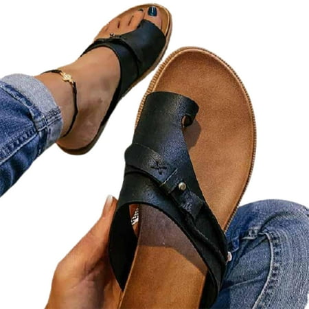 

Womens Orthotics Sandals Comfort Premium Casual Flat Sandal For Summer Outdoor Hiking