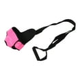 thumbnail image 2 of Foot Stretching Strap, Relax Muscles Elastic Breathable Calf Stretcher Strap Rose Red  For Gym, 2 of 8