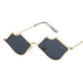 thumbnail image 2 of Bovemsi Sunglasses Polarized Irregular Sun Glasses For Women Men Vintage Shades Light Protection Classic Large Fishing Glasses, 2 of 4