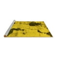 thumbnail image 2 of Ahgly Company Machine Washable Indoor Rectangle Abstract Yellow Modern Area Rugs, 5' x 8', 2 of 4