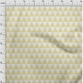 thumbnail image 3 of oneOone Cotton Poplin Fabric Triangle Geometric Print Fabric BTY 56 Inch Wide, 3 of 4