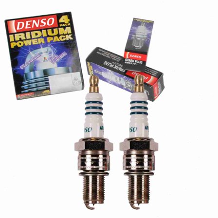 2 pc DENSO 5318 Iridium Power Spark Plugs for IW29 Ignition Wire Secondary