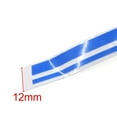 thumbnail image 2 of Unique Bargains 12mm Vinyl Striping Pin Stripe Double Line Tape Car Body Decal Sticker Blue, 2 of 2