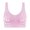 Pink_2, variant on Swuxness Women's Wireless Bras Tank Style Seamless Push Up Breathable