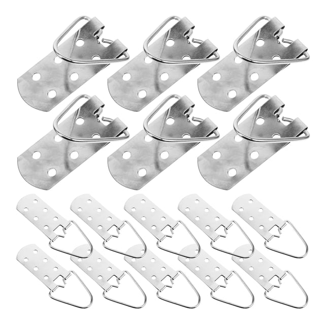 OULII 20Pcs Heavy Duty Picture Hanger Metal Photo Hangers for Heavy Pictures Hexagonal