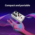 thumbnail image 3 of MOSKYAUDIO Guitar Compressor Pedal Electric Guitar Effects Pedal Sustain/Blend/Level/Tone Control True Bypass Metal Shell DC 9V 6.35mm Input/Output Interface Mini Guitar Compressor Effector, 3 of 8