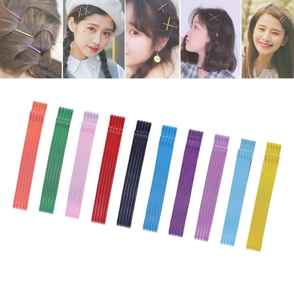 LULULION women hair clips Hairpins Iron Creamy Shades 50pcs