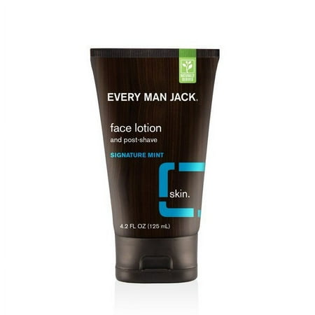 Every Man Jack Post Shave Face Lotion, Signature Mint, 4.2 oz