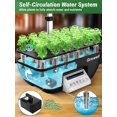 thumbnail image 3 of Kit de hidroponía Growell de 17 pods con tanque de agua de 10 L y luz LED, 3 of 8