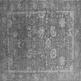 thumbnail image 1 of Ahgly Company Indoor Square Oriental Gray Industrial Area Rugs, 3' Square, 1 of 4