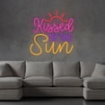 thumbnail image 3 of Handmadetneonsign Kissed By The Sun Neon Sign, LED Neon Sign, Summer Party Decor, Summer Welcome Sign, Beach Atmosphere Room Decor, Wall Décor, 3 of 5