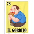 thumbnail image 2 of Diseño de camiseta divertido de inspiración mexicana para hombres con sobrepeso con El Gordito, 2 of 7