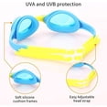 thumbnail image 3 of Romoc Paquete de 4 Gafas de Natación para Niños Antivaho con Protección UV, 3 of 7