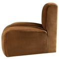 thumbnail image 4 of Meridian Furniture Arc Saddle Velvet Reverse Corner, 4 of 9