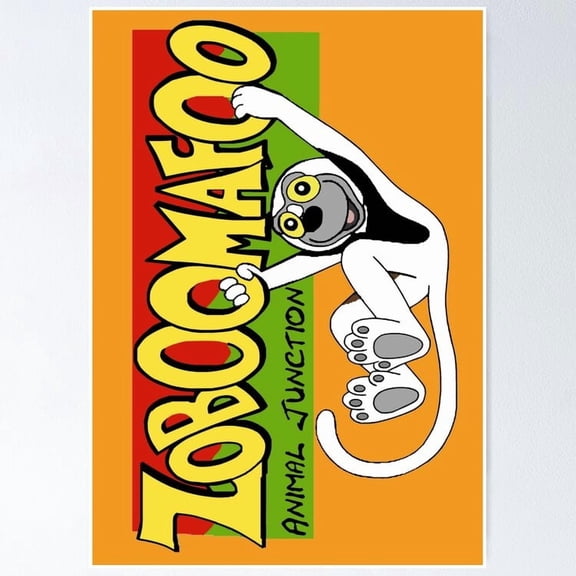 Poster Zoboomafoo Vintage Wall Arttrendy Retro Print Positive Quote Poster Room Decor Wall Art, Poster Only