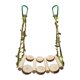 thumbnail image 2 of Parrot Swing Toys Soporte colgante Chew Hamaca para Cockatiel Pet Bird Zulema Percha columpio para loro, 2 of 8