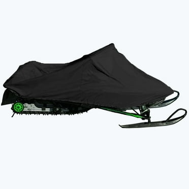 200 Denier Storage Snowmobile Cover Compatible for the 2022-2023 Ski Doo Bombardier Model Ski Doo Renegade Enduro 900 ACE Turbo R Snowmachine Sled. All Black.