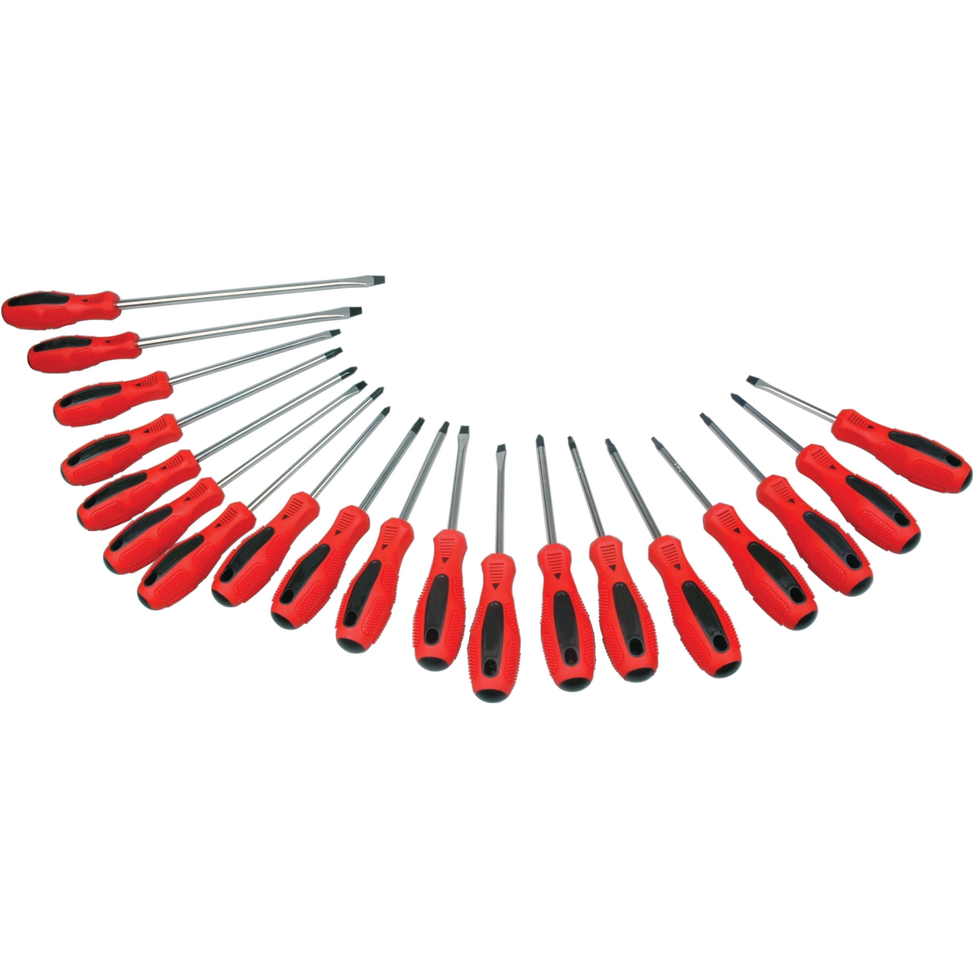 Performance Tool W1721 Screwdriver Set with Pouch, 100-Piece