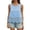 Blue, variant on LILIYA Basic Tank Tops for Women Long Soft Solid Color Summer Tank Tops for Women Adjustable Breathable Scoop Neck Sleeveless Shirts Cami Camisole Ruched Tee Shirts Basic Outfits Clothes