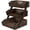 3 Tier, variant on Fruit Basket For Kitchen Bowl Counter Organizer Wooden Vegetable Holder Countertop Bread Storage Stand(2 Tier)