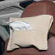 thumbnail image 5 of Bolsa de pañuelos para coche, caja de pañuelos simple de cuero para coche, 5 of 6