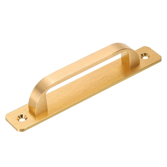 1 Pack Barn Door Handle, 5.79 Door Pull Handles, Patio Gate Handle, Gold