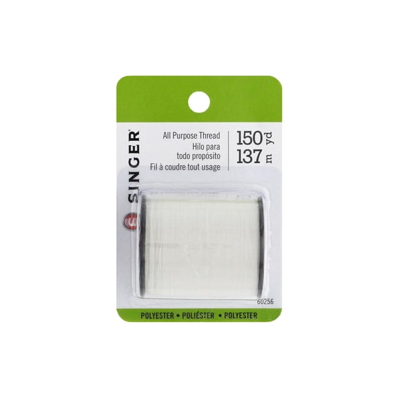 Singer All-Purpose Polyester Thread 150yd-Natural