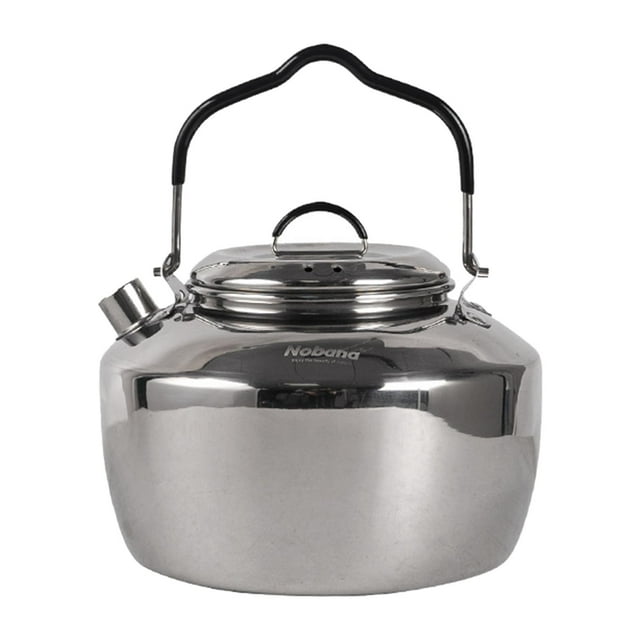 jinwen 1.5L Camping Water Kettle Cook Pot Outdoor Portable Teapot Coffee Pot Tea Kettle