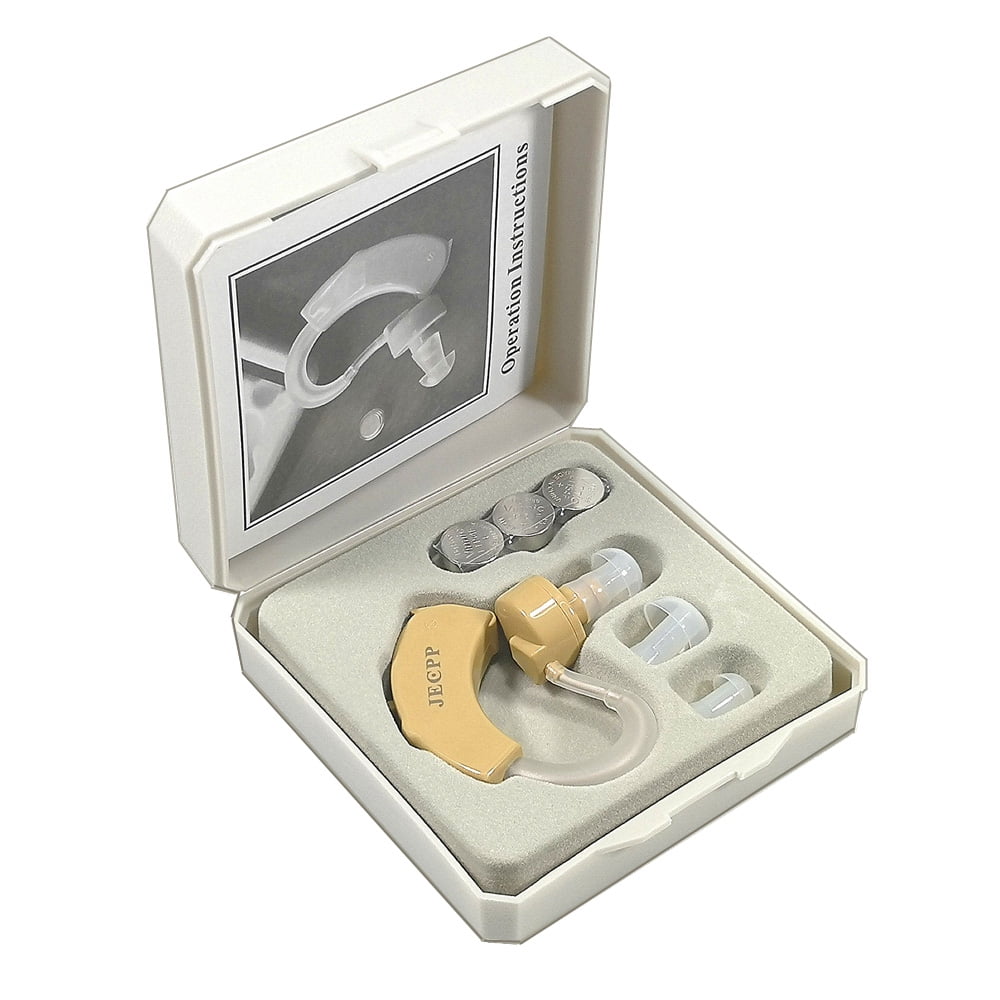 JECPP Hearing Aids Sound Amplifier Battery Powered In Ear Hearing