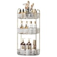 thumbnail image 1 of Organizador de maquillaje giratorio de 360°, almacenamiento de maquillaje para el cuidado de la piel de gran capacidad, organizadores de perfumes de 3 niveles, organizador de tocador cosmético con sop, 1 of 5