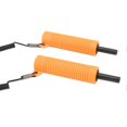 thumbnail image 3 of Ice Fishing Safety Pick Stainless Steel Orange Retractable Ice Awls for Outdoor Winter, 3 of 4