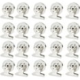 thumbnail image 1 of 20 Pack Magnetic Clips Strong Refrigerator Magnets Hooks with Neodymium Magnets, Fridge Magnets Clips, Whiteboard Magnetic Clips for Family School Freezer Kitchen Refrigerator(31mm), 1 of 8