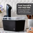 thumbnail image 4 of Greater Goods Sous Vide Container 12 Qt with Stainless Steel Rack, Insulation Sleeve, and Lid, (Onyx Black), 4 of 4