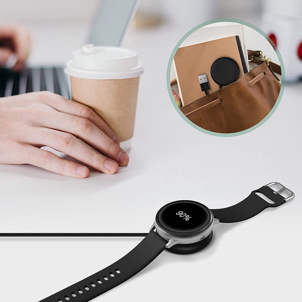 Smartwatch Charger Wireless Charging Dock Compatible with Samsung Galaxy Watch 3 Active 2 1 Gear Sport S3 Type C Charger Cable for Samsung Galaxy S21 S20 S10 Note 20 10 9 8 3.9ft Walmart