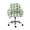 Green Cactus, variant on Xoenoiee Rooster Chicken Flower Print Stretch Back Dining Chair Covers with Armrest Accent Chair Cover Slipcover with Arm, Washable Upholstered Arm Dining Chair Protector for Dining Living Room