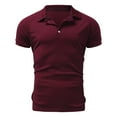 thumbnail image 4 of Ketyyh-chn99 Mens Polo Shirts for Men Fashion Polo Shirts Casual Slim Fit Soft Pocket Shirt ,XL, 4 of 5