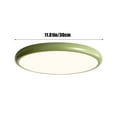 thumbnail image 2 of Ceiling Light, Indoor Lighting, Modern Flush Mount LED Ceiling Lamp for Bedrooms Living Rooms Hallways and Studies, Full Spectrum Eye-Friendly Dimmable 24W 85LM 110V, 2 of 9