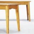 thumbnail image 3 of Modern Caramelized Bamboo Dining Bench - Currant by Greenington, 3 of 5