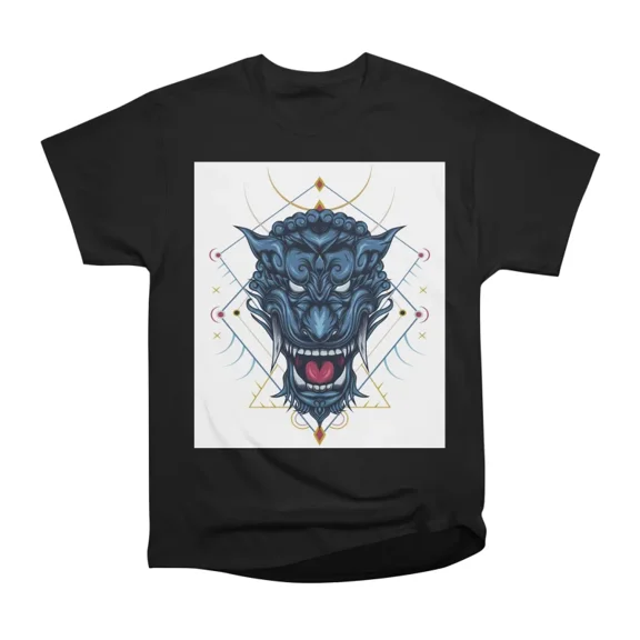 Foo Dog Sculpture of a traditional Chinese guardian T-Shirt Tee Gift For Him Merch For Her