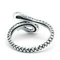 thumbnail image 3 of Snake Band Ring 925 Sterling Silver Size 8, 3 of 6