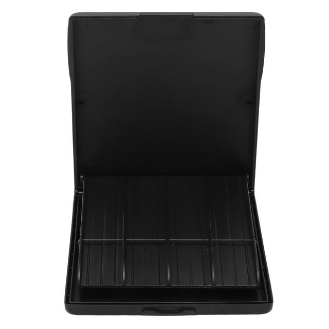 Reed Storage Box, 8pcs Capacity Black Saxophone Reeds Case Shockproof Waterproof ABS For Clarinet