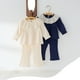 thumbnail image 5 of Korean Baby Girls' Clothes Set 0-4Y Lace Lotus Leaf Collar Top and Pants 2pcs Children's Outfit Spring Kid's Doll Shirt Suit, 5 of 6