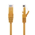 thumbnail image 1 of PrimeCables Cat6 28AWG Câble Réseau Ethernet UTP - Jaune, 1 of 4