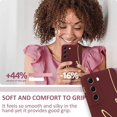 thumbnail image 6 of for Samsung Galaxy S22 Plus Case, Back Cute Plating Love Letter Graphic with Anti-Fall Lens Cameras Cover Protection Soft TPU Shockproof Anti-Fingerprint Phone Cases for Women Girls Men-Red, 6 of 12