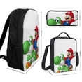 thumbnail image 2 of Pixel Plumber Adventure Game Backpack Knowledge Keeper Bookbag with Archive Lunch System, 2 of 5