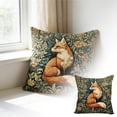 thumbnail image 2 of Vintage Flowers Decorative Throw Pillow Cover William Morris Inspired- Vintage Flower Gift Art Farmhouse Cushion Pillowcase for Sofa Couch Bed Outdoor Living Room Home Decor (&Floral), 2 of 4