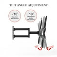 thumbnail image 4 of PinShang TV Stand Adjustable Light Weight Easy Installation Space Saving Wall Mount Bracket, 4 of 7
