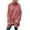 Red, variant on QIPOPIQ Womens Sweaters Clearance Drop Shoulder Sweater Winter Casual Solid Color Turtleneck Long Sleeve Knitting Loose Sweater Top Knitwear Black L