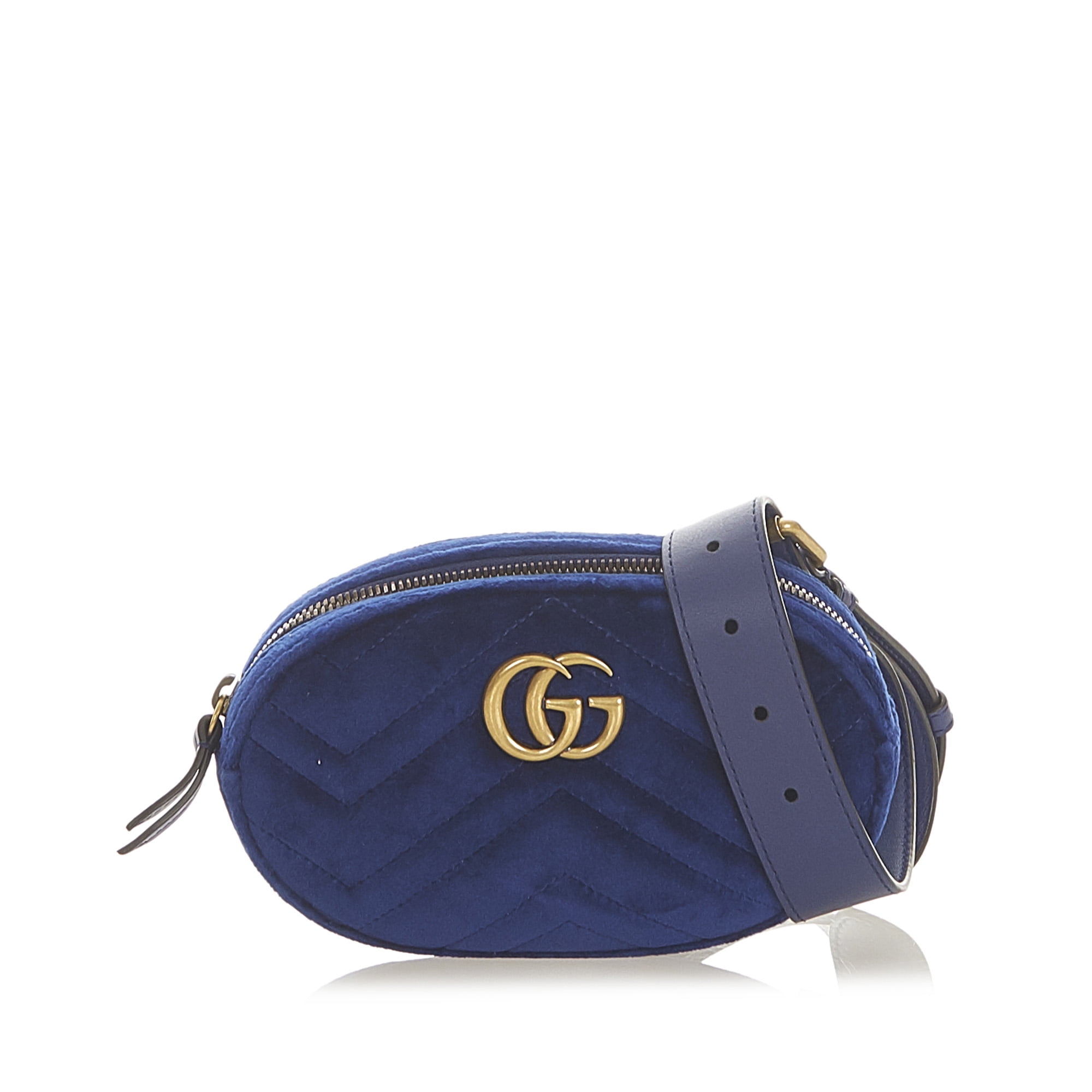 gucci fanny pack velvet